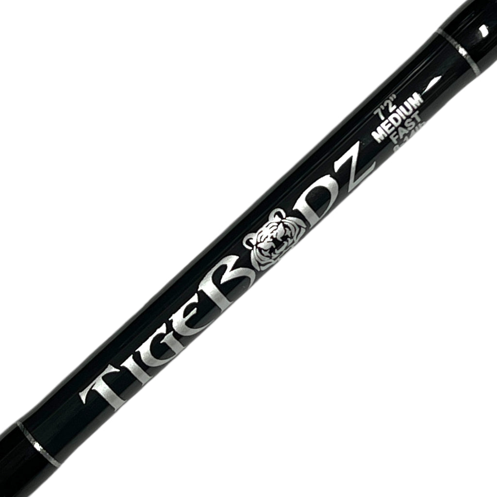 TigeRodz Scope Stick 7'2" Medium Fast Spinning Rod - 44 Outdoors, LLC