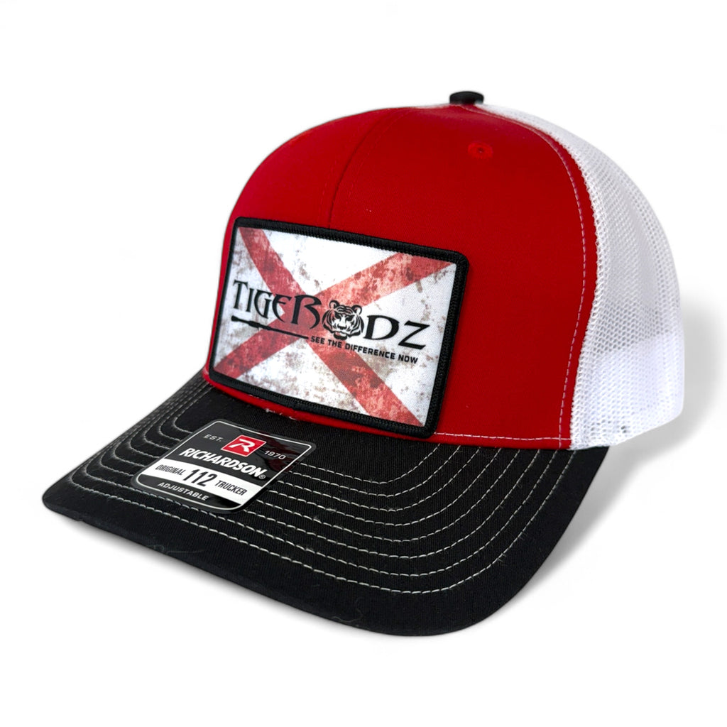 TigeRodz Alabama Flag Patch Richardson Hat 112 - 44 Outdoors, LLC