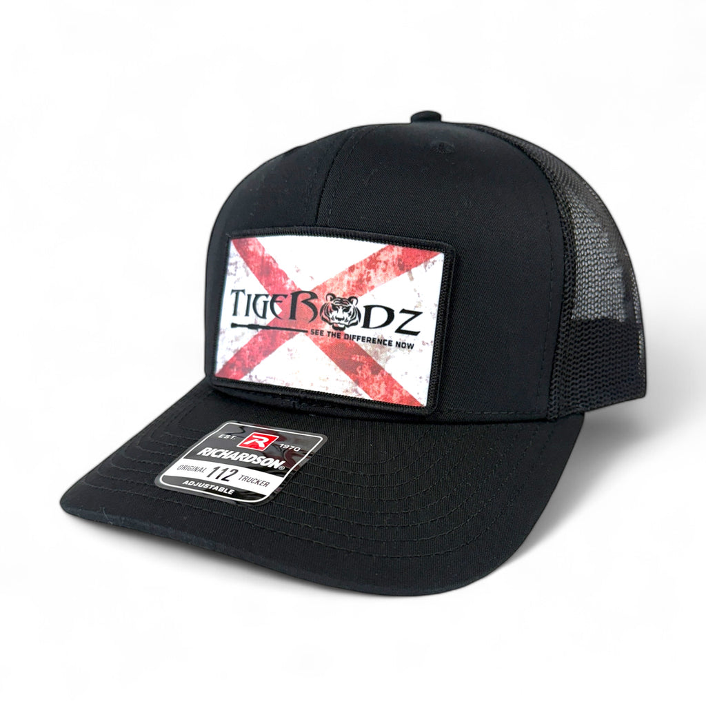 TigeRodz Alabama Flag Patch Richardson Hat 112 - 44 Outdoors, LLC