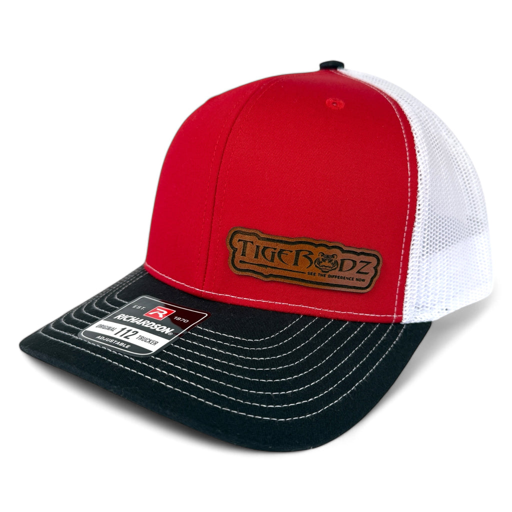 TigeRodz Leather Patch Richardson Hat 112