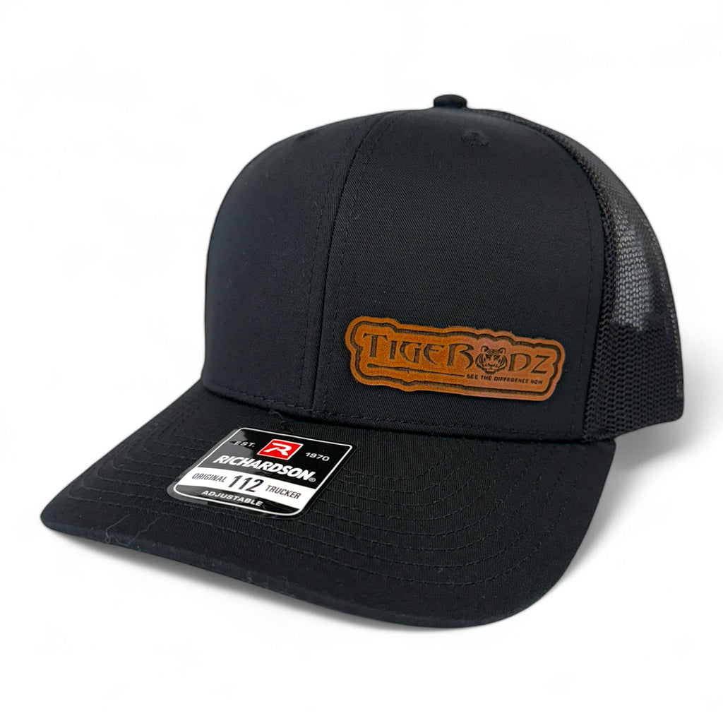 TigeRodz Leather Patch Richardson Hat 112